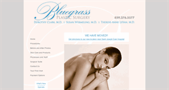 Desktop Screenshot of bluegrassplasticsurgery.com